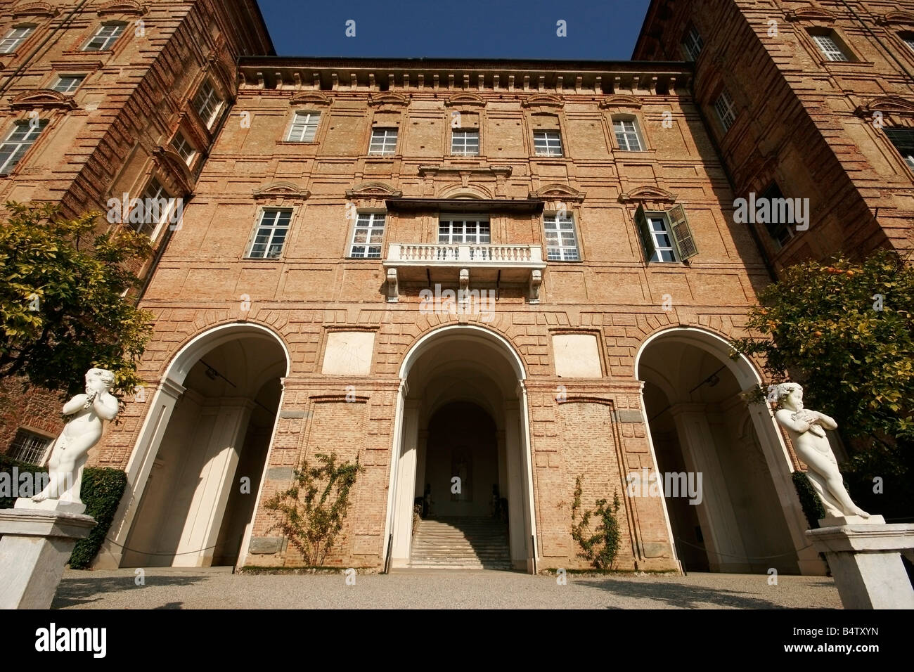 Castello Agliè in Piemonte, Italia Foto Stock