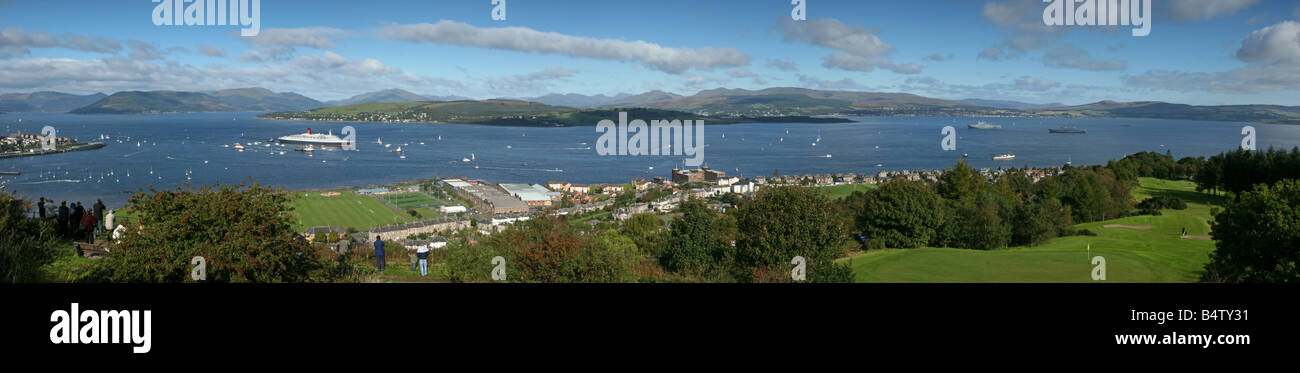 La Queen Elizabeth ll Foto Stock