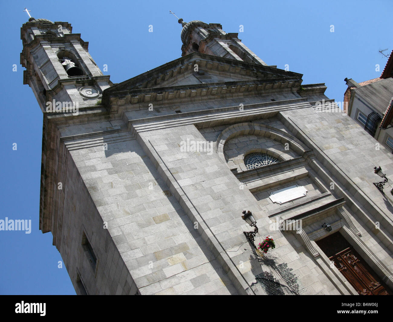 Santa Maria della cattedrale (Catedral de Santa Maria), Vigo, Galizia, Spagna, España, Europa Foto Stock