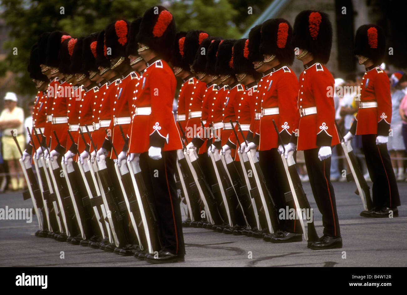 Quebec City Citadel Royal 22 reggimento Canadian Armed Forces Canada Foto Stock