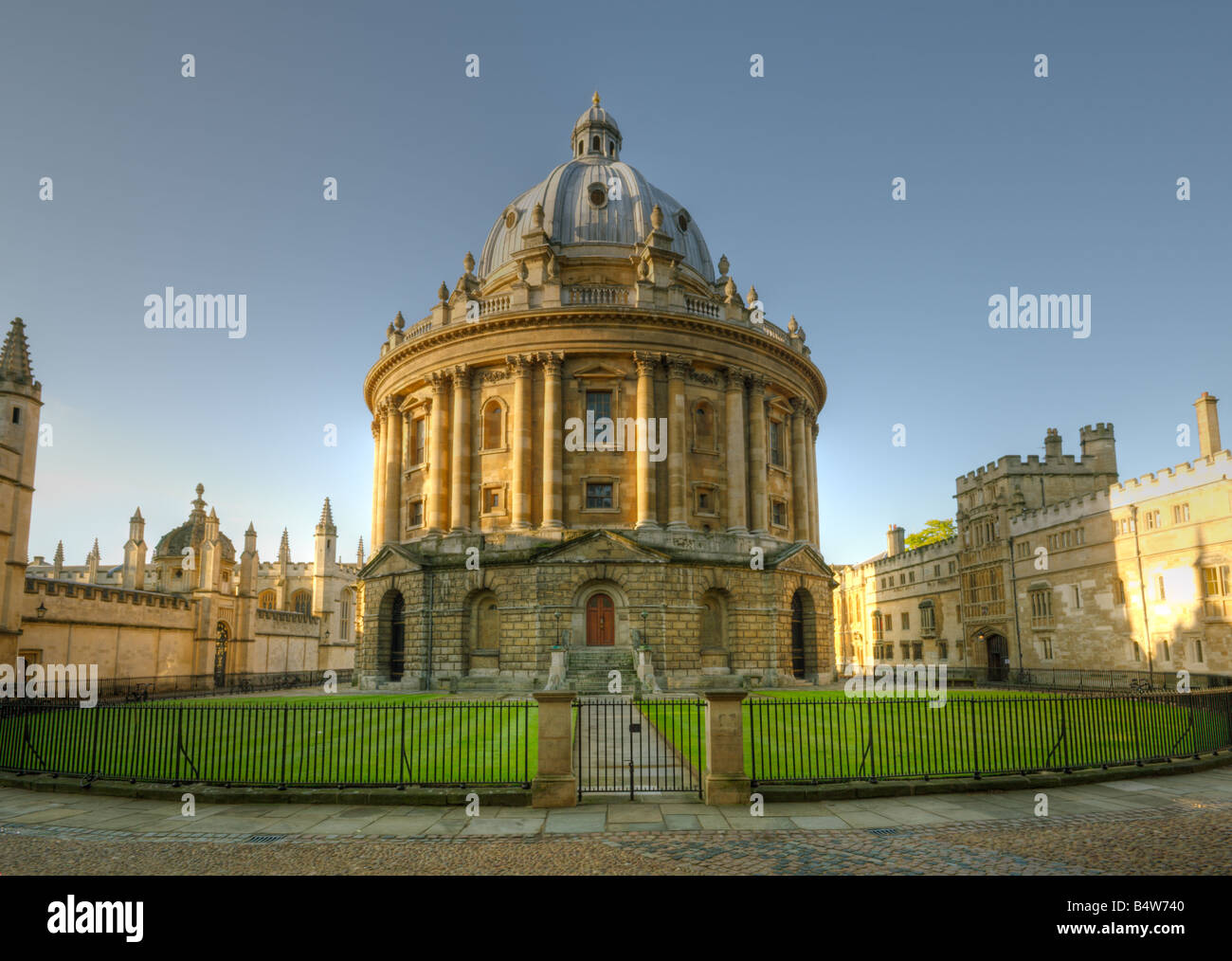 Radcliffe Camera, centro di Oxford, England, Regno Unito Foto Stock