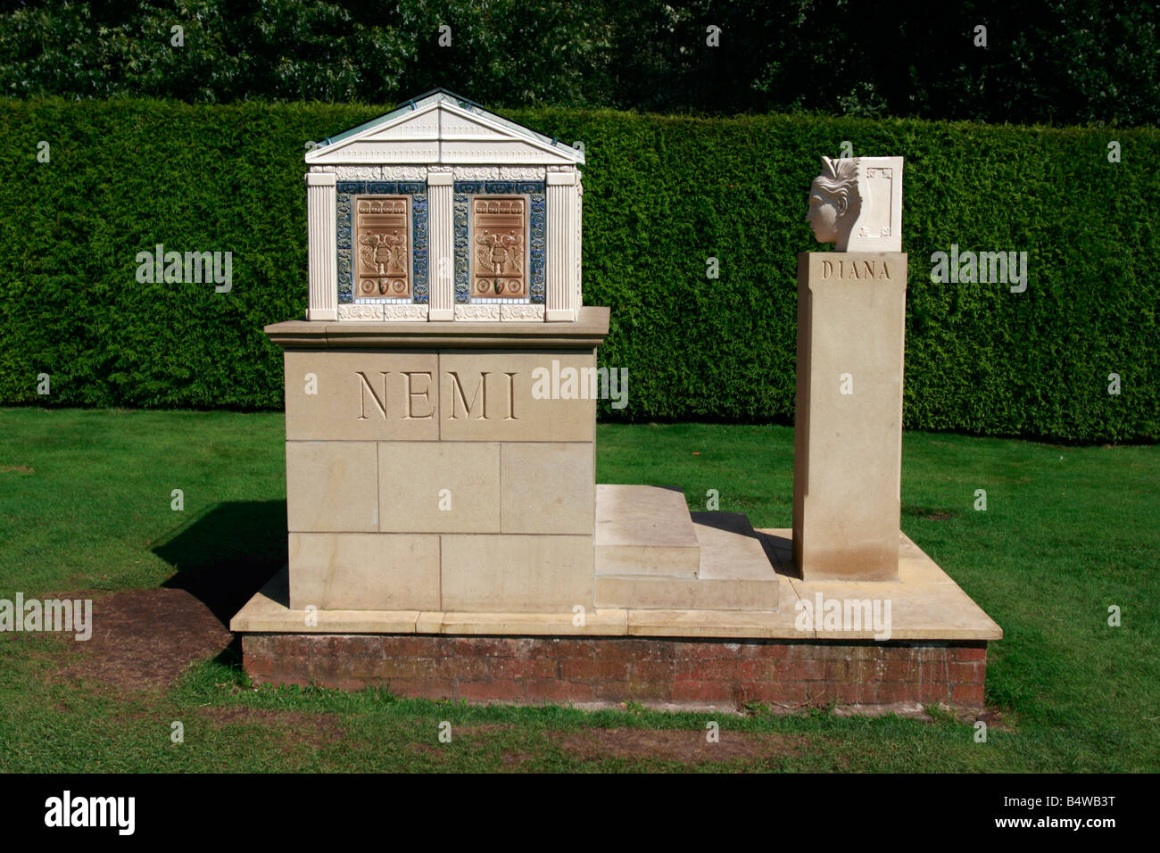 Diana Memorial nei giardini Foto Stock