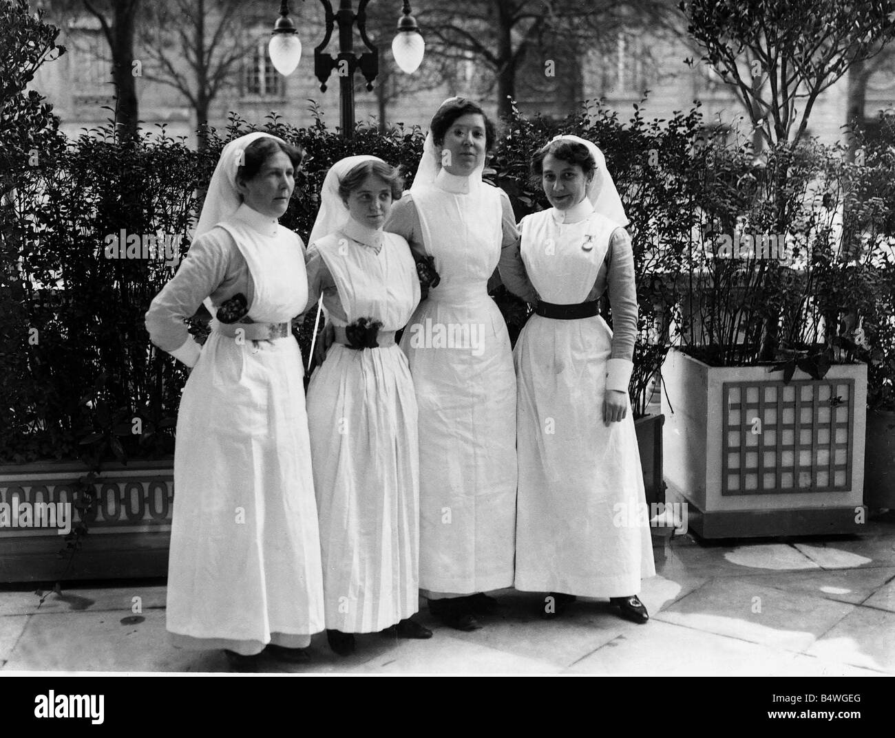 Medical infermieri I Guerra Mondiale Foto Stock