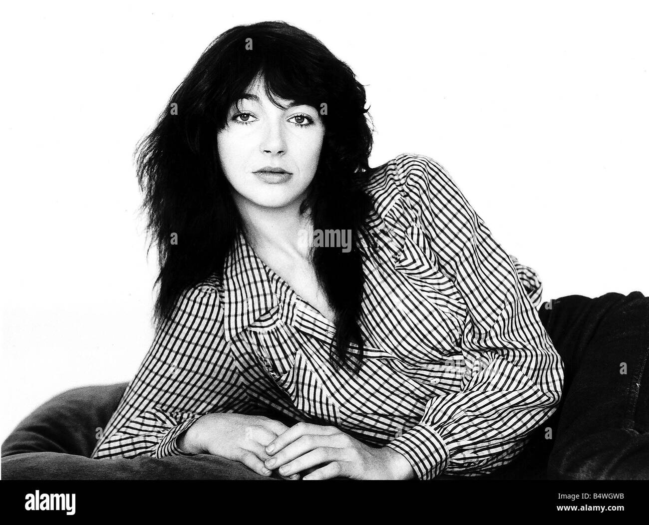 Il cantante Kate Bush in studio di Ottobre 1983 Foto Stock
