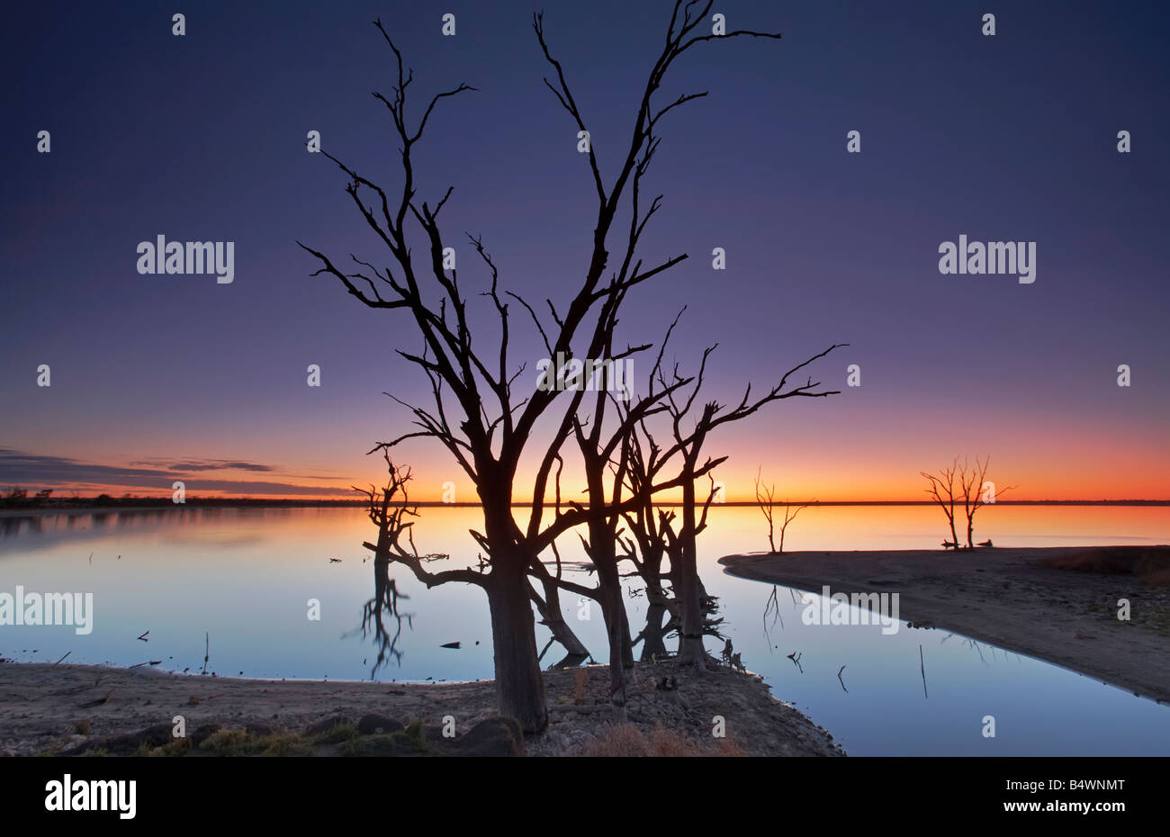 Lake Bonney Sunrise Foto Stock