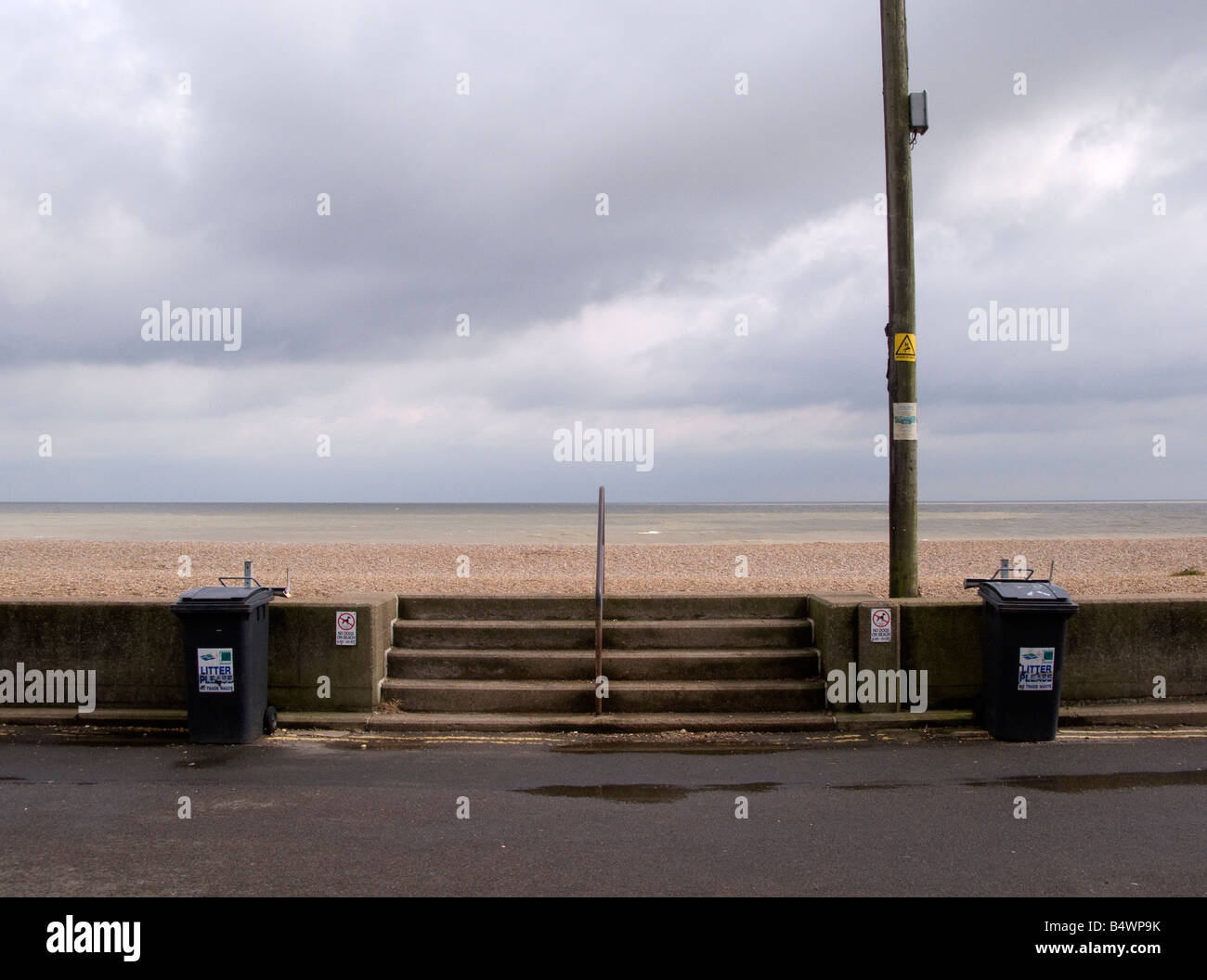 Spiaggia di Aldeburgh, Suffolk Foto Stock