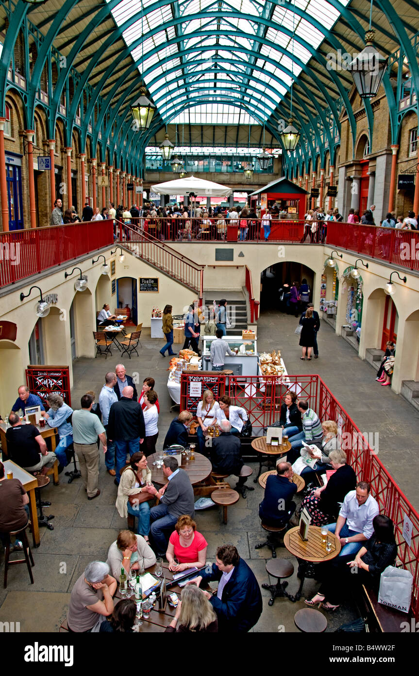 Il mercato di Covent Garden di Londra Foto Stock