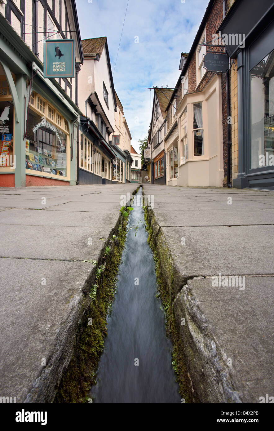 A buon mercato Street, Frome, Somerset, Inghilterra, Regno Unito Foto Stock