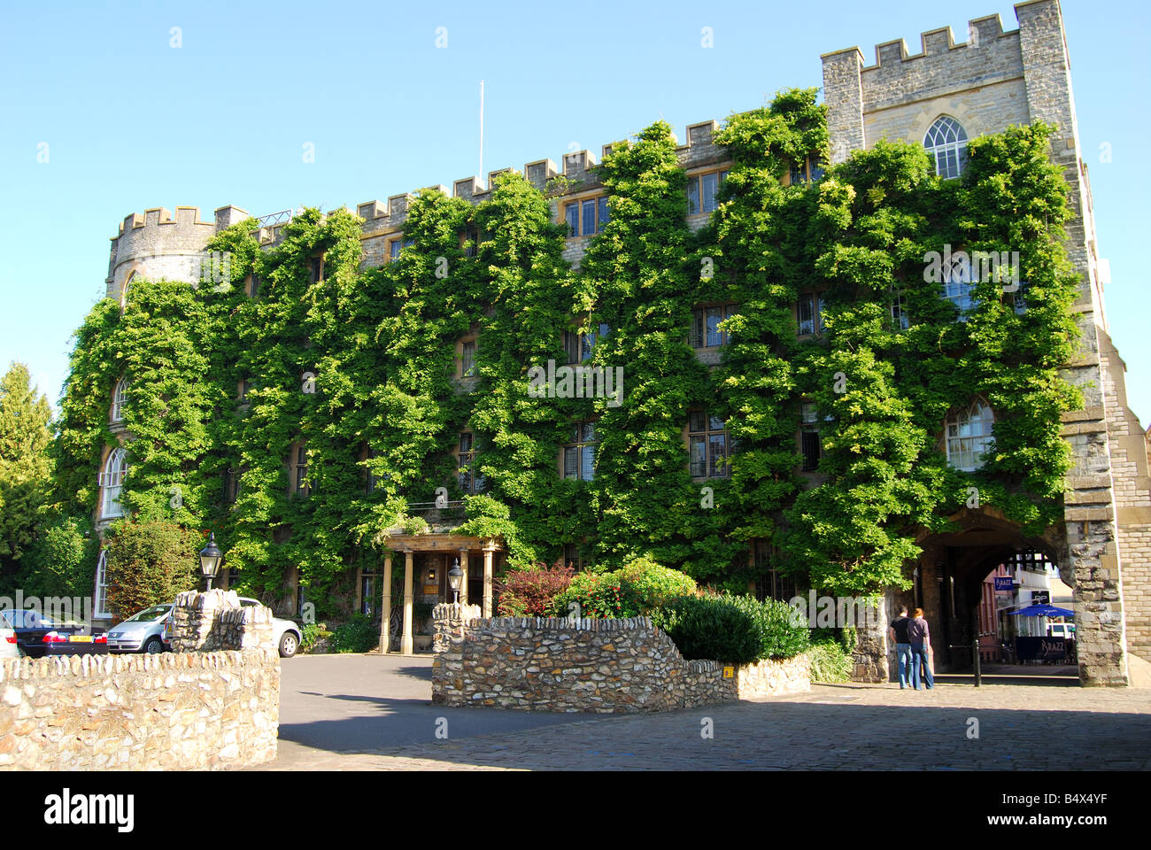 Castle Hotel, Castle Green, Taunton, Somerset, Inghilterra, Regno Unito Foto Stock