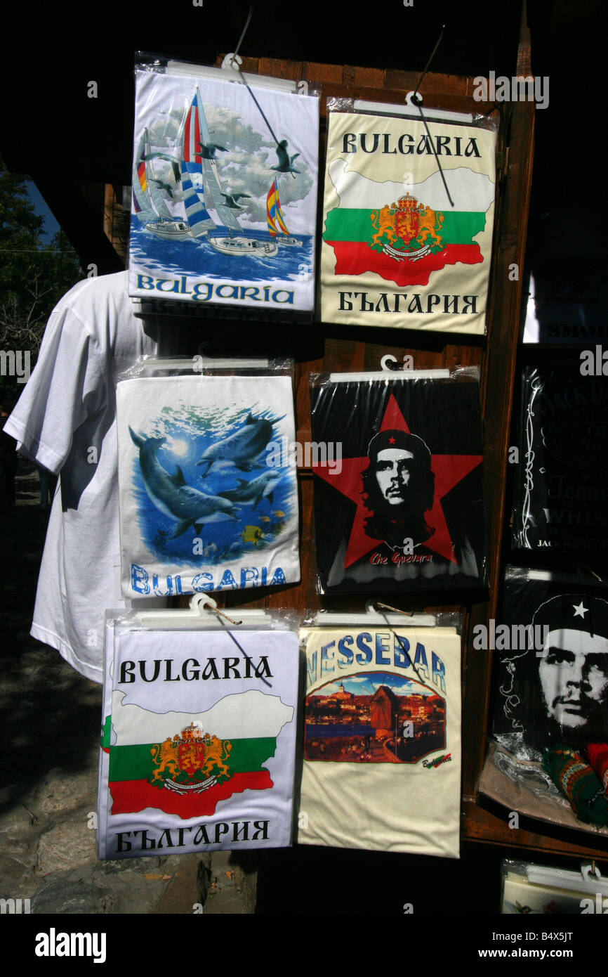 Negozio di souvenir da Nessebar, Bulgaria Foto Stock