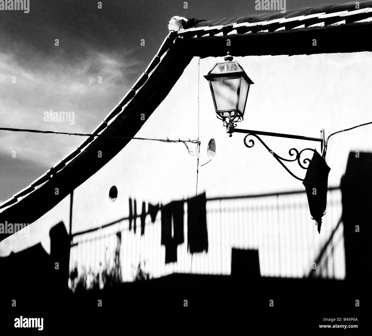 Sagome in San Quirico, Valle de Orcia, Toscana, Italia Foto Stock