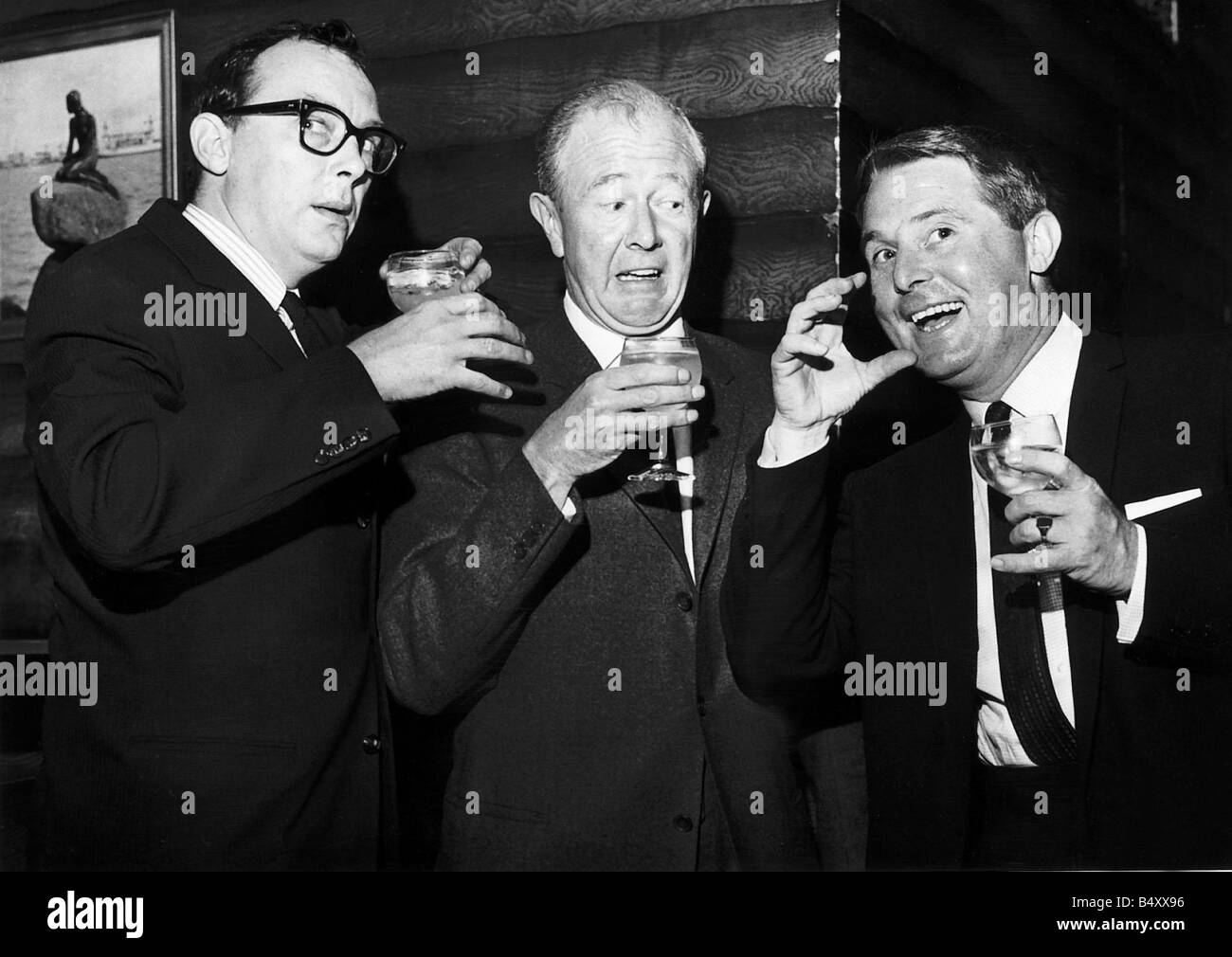 Morecambe e saggio comico Eric Morecambe e Ernie Wise Comici Foto Stock