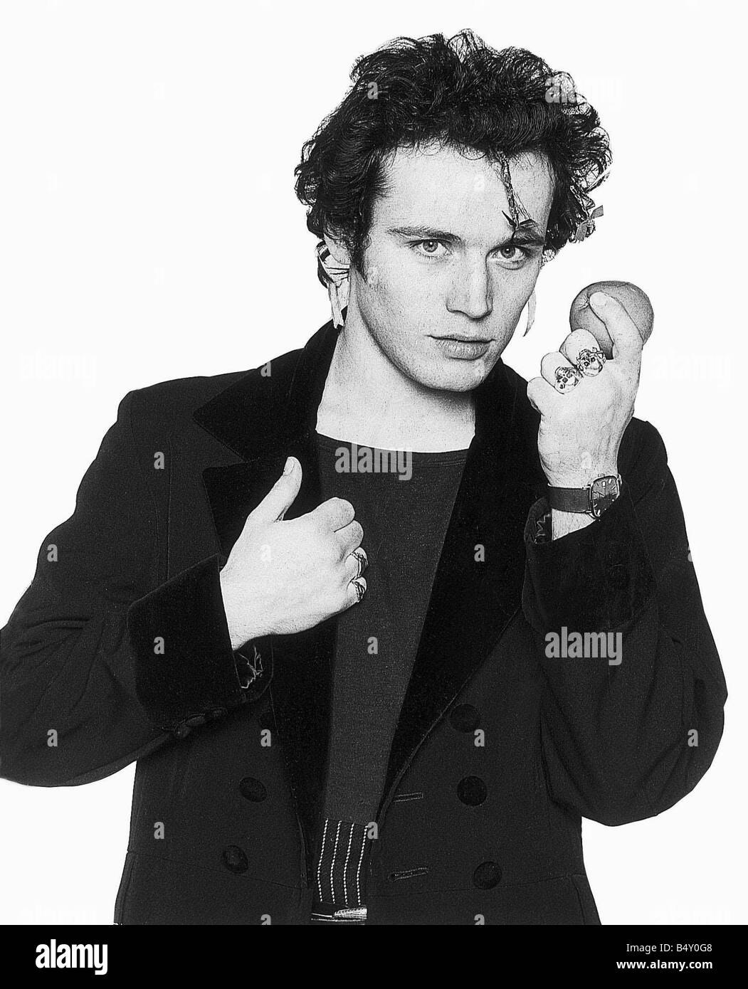 Adam Ant degli anni ottanta british pop singer Stuart Goddard Foto Stock