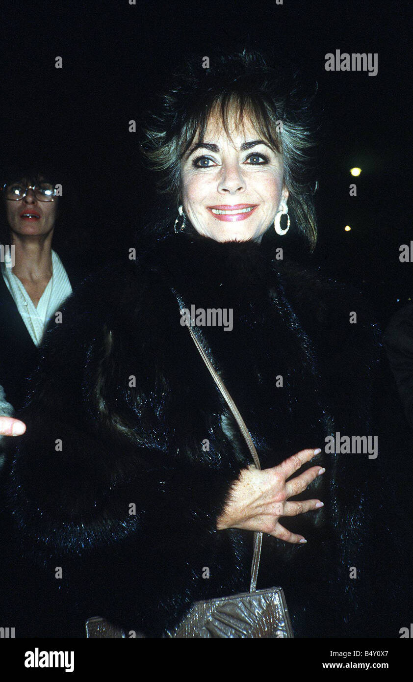 Elizabeth Taylor Feb 1985 lascia Langans Ristorante Dame Elizabeth Taylor Collection Foto Stock