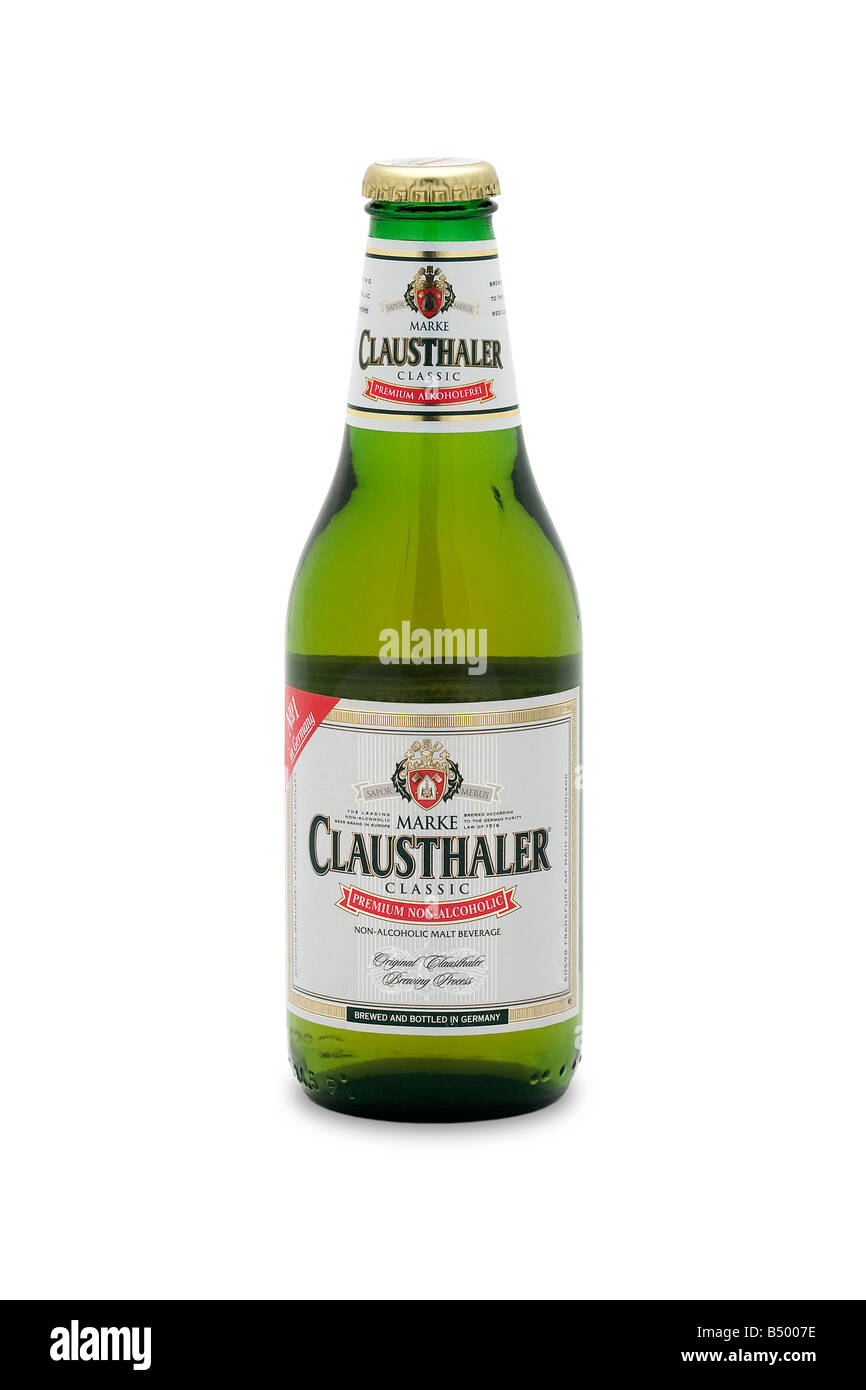 Clausthaler classic premium non alcoliche sapor di birra tedesca merus Foto Stock