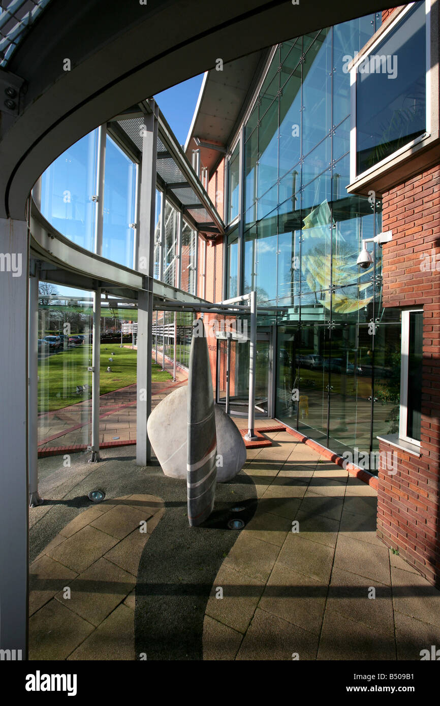 La polizia di reciproca costruzione di Lichfield, Staffordshire Foto Stock