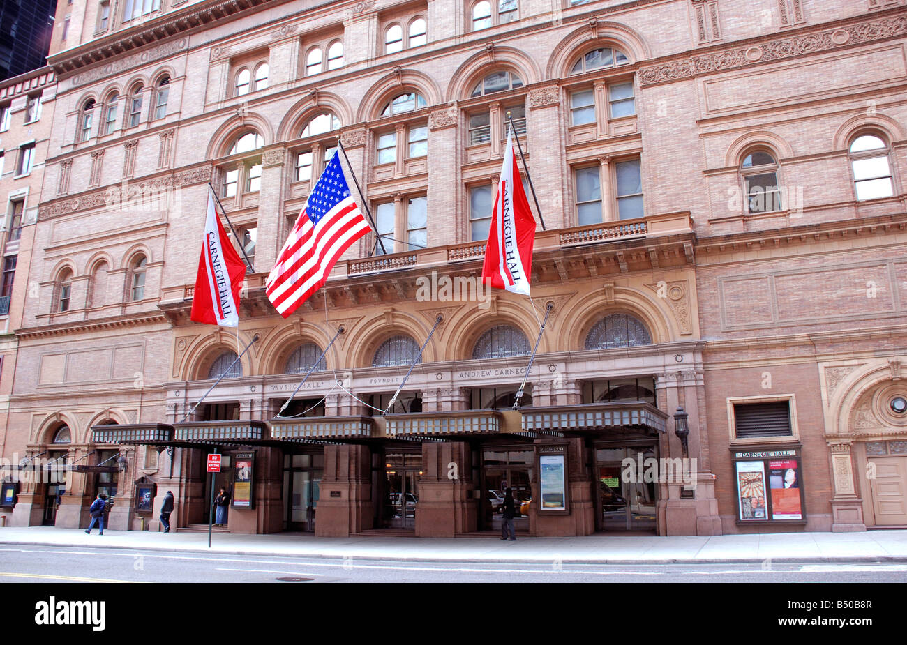 Carnegie Hall di New York City Foto Stock