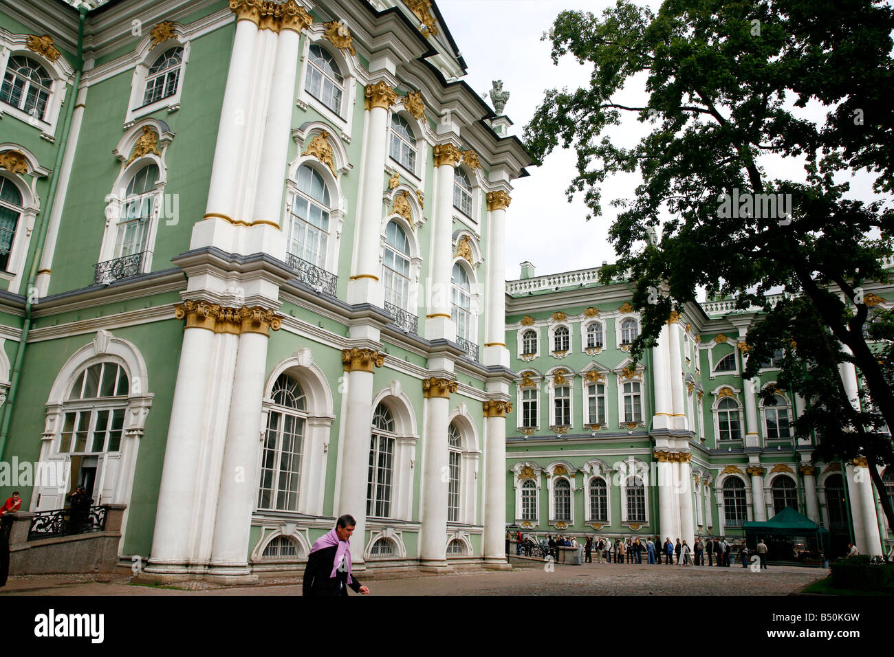 Il palazzo d'inverno San Pietroburgo Russia Foto Stock