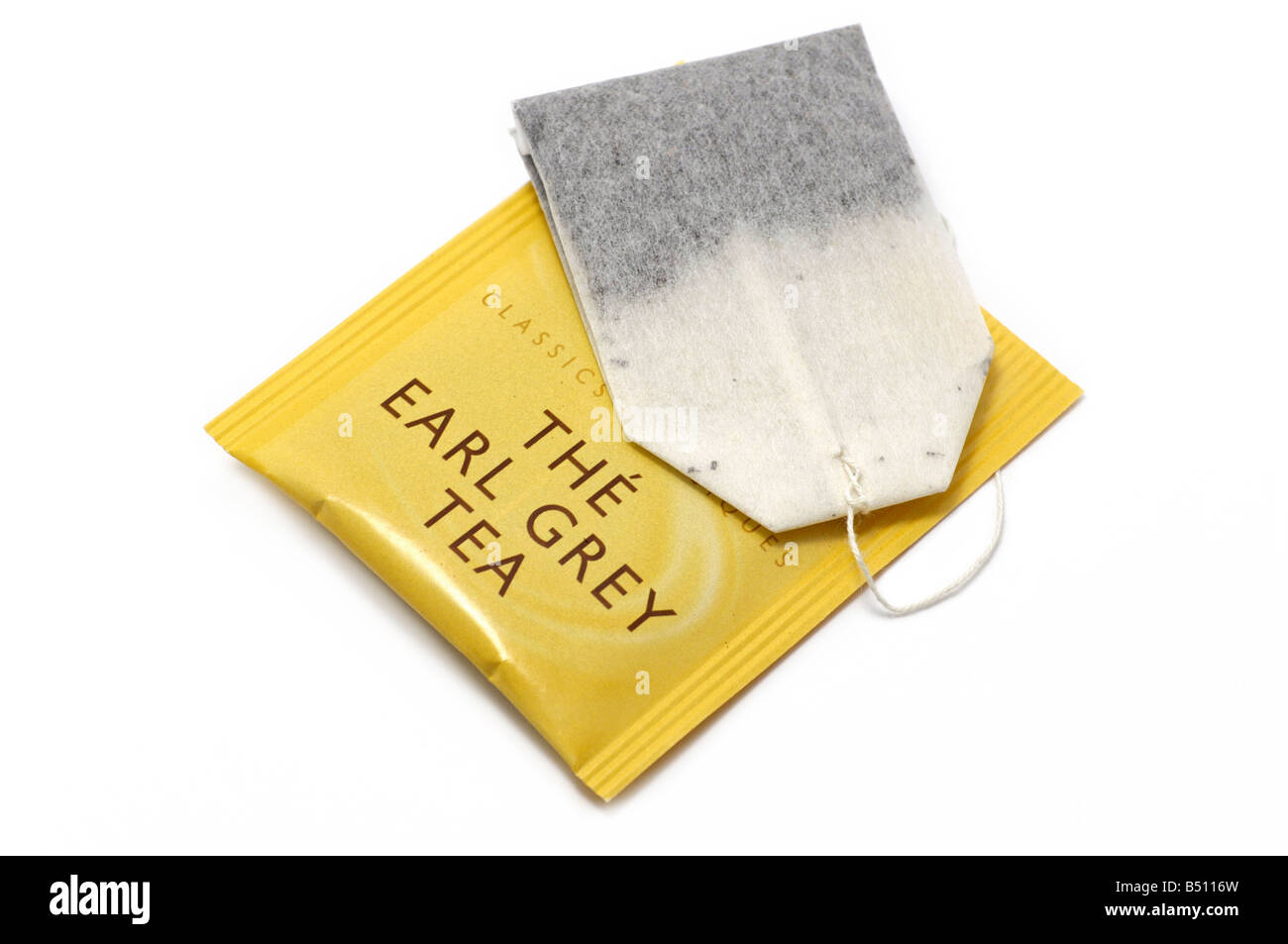 Earl Grey bustine di the Foto Stock