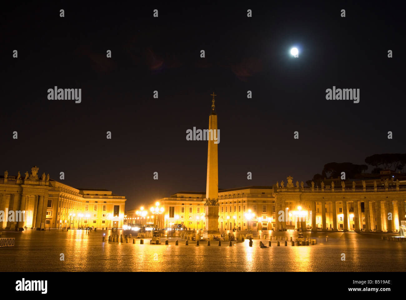 Piazza San Pietro, Roma, Città del Vaticano, Lazio, Italia Foto Stock