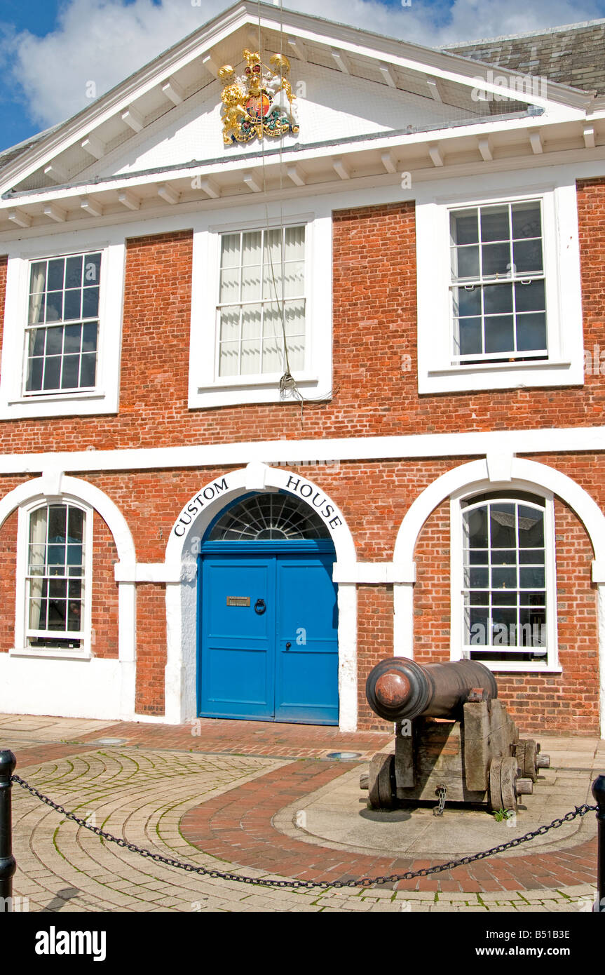 Il Customs House Exeter City Quaside westcountry Devon England Regno Unito Foto Stock