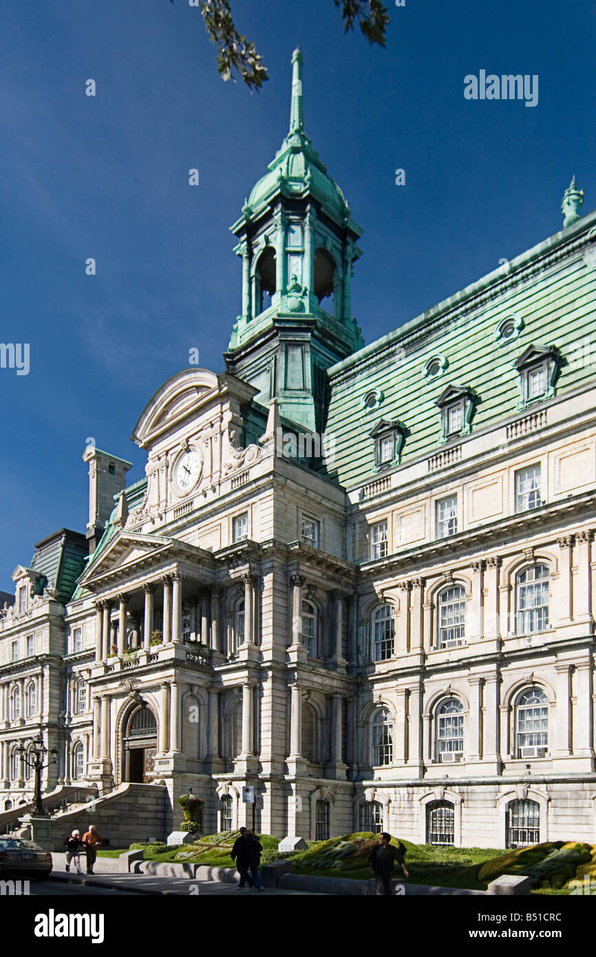 Hotel De Ville de Montreal Québec Canada Foto Stock