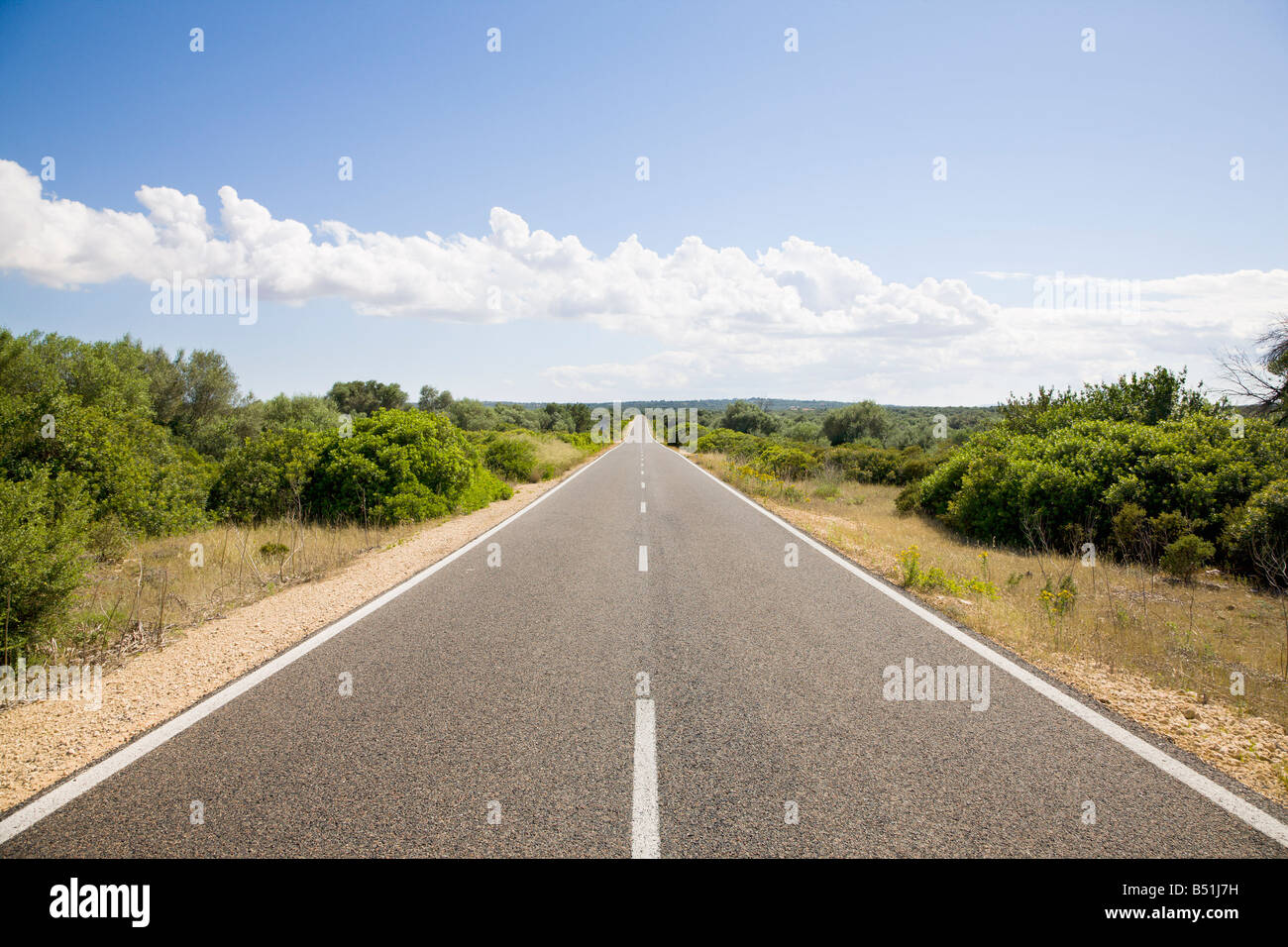 Road, Mallorca, Spagna Foto Stock
