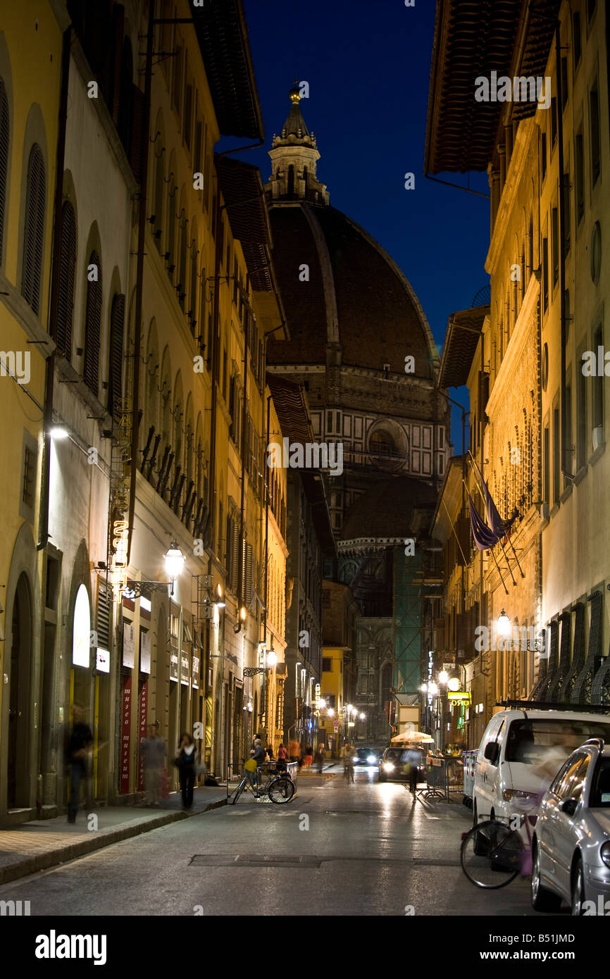 Scena di strada, Firenze, Toscana, Italia Foto Stock