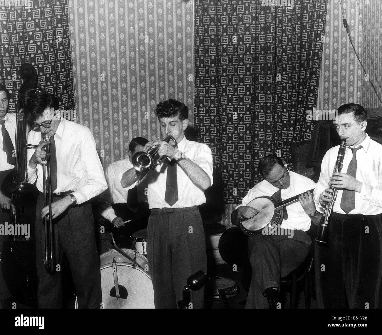 La musica Jazz Nov 1958 Foto Stock