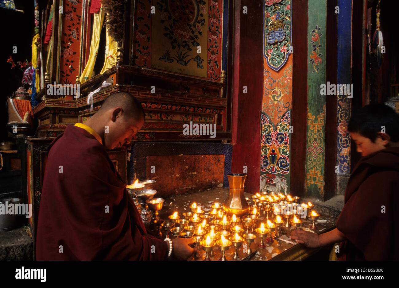 Asia, Cina, Tibet Foto Stock