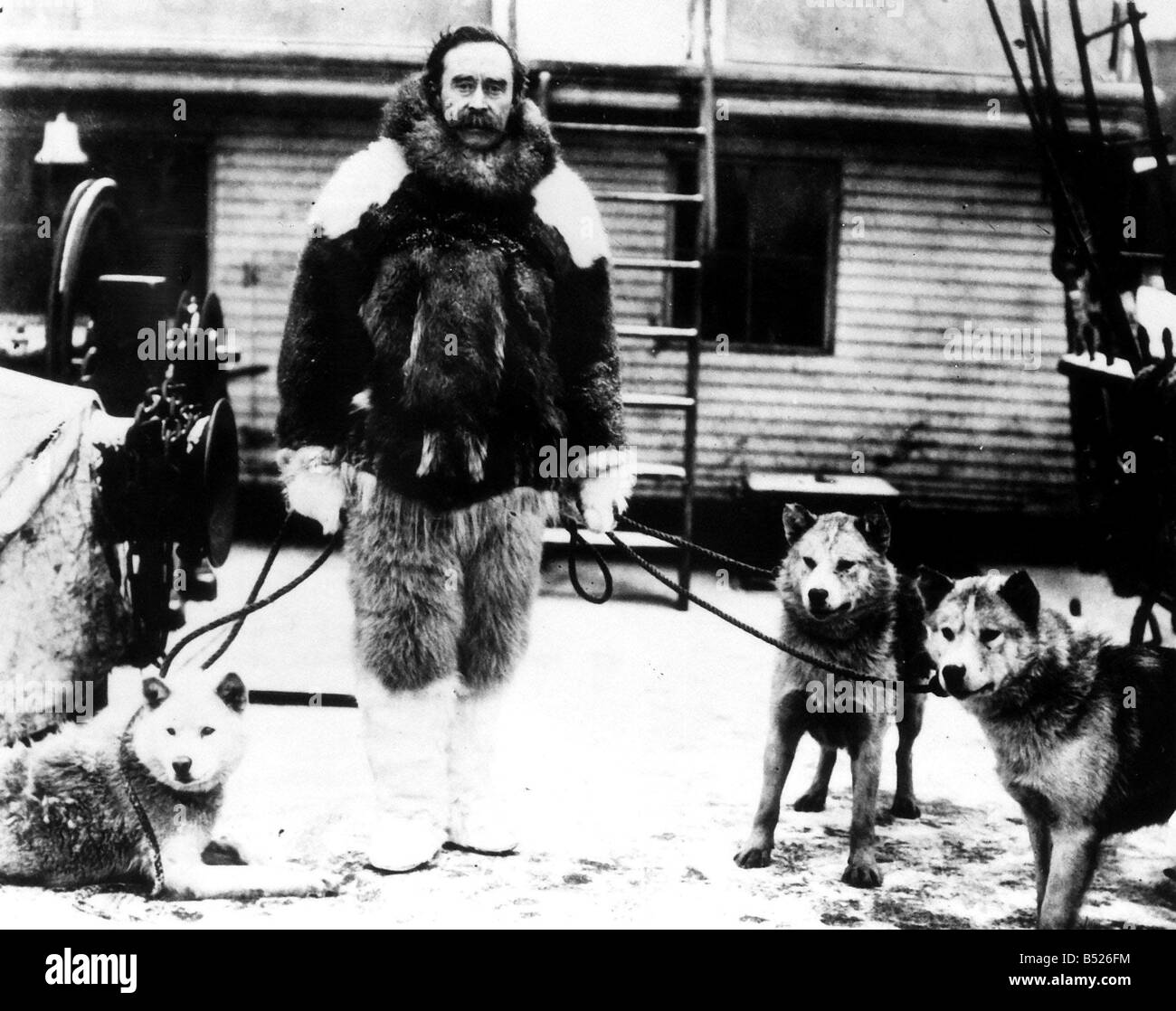 Robert Peary Arctic explorer Foto Stock