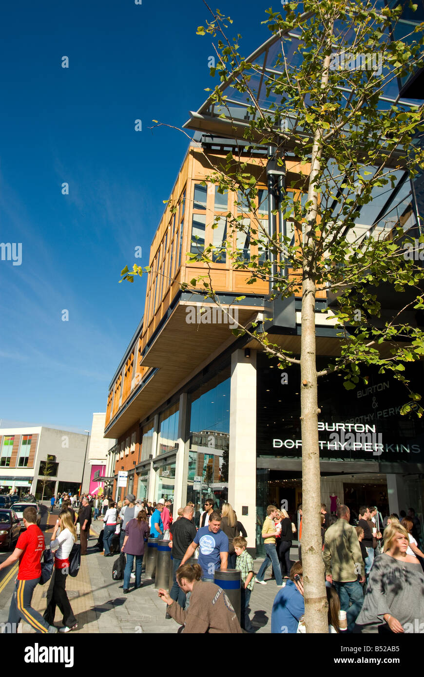 Bristol Shopping Centre Foto Stock