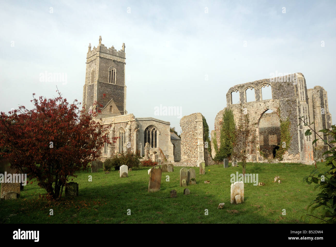 Chiesa di St Andrews, Walberswick, Suffolk, Regno Unito Foto Stock