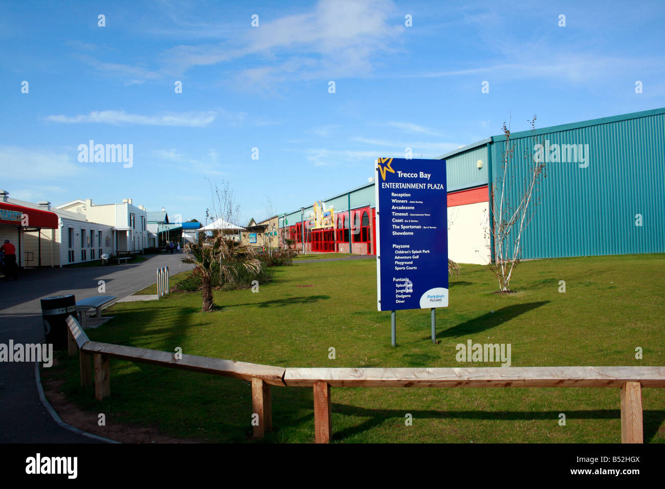 Trecco Bay Porthcawl probabilmente più grande deuropa leisure caravan park Foto Stock