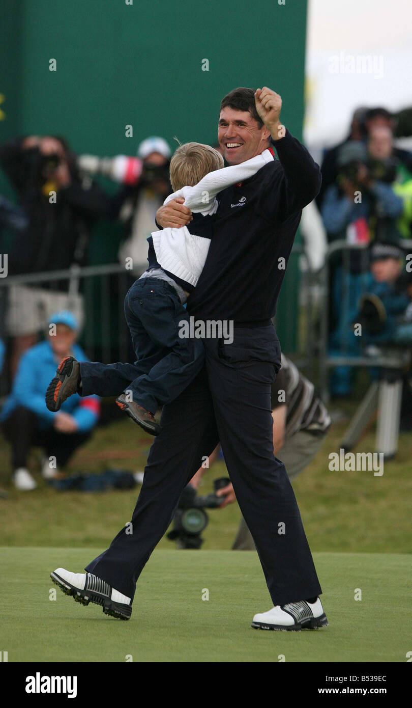 Campione aperto Padraig Harrington Foto Stock