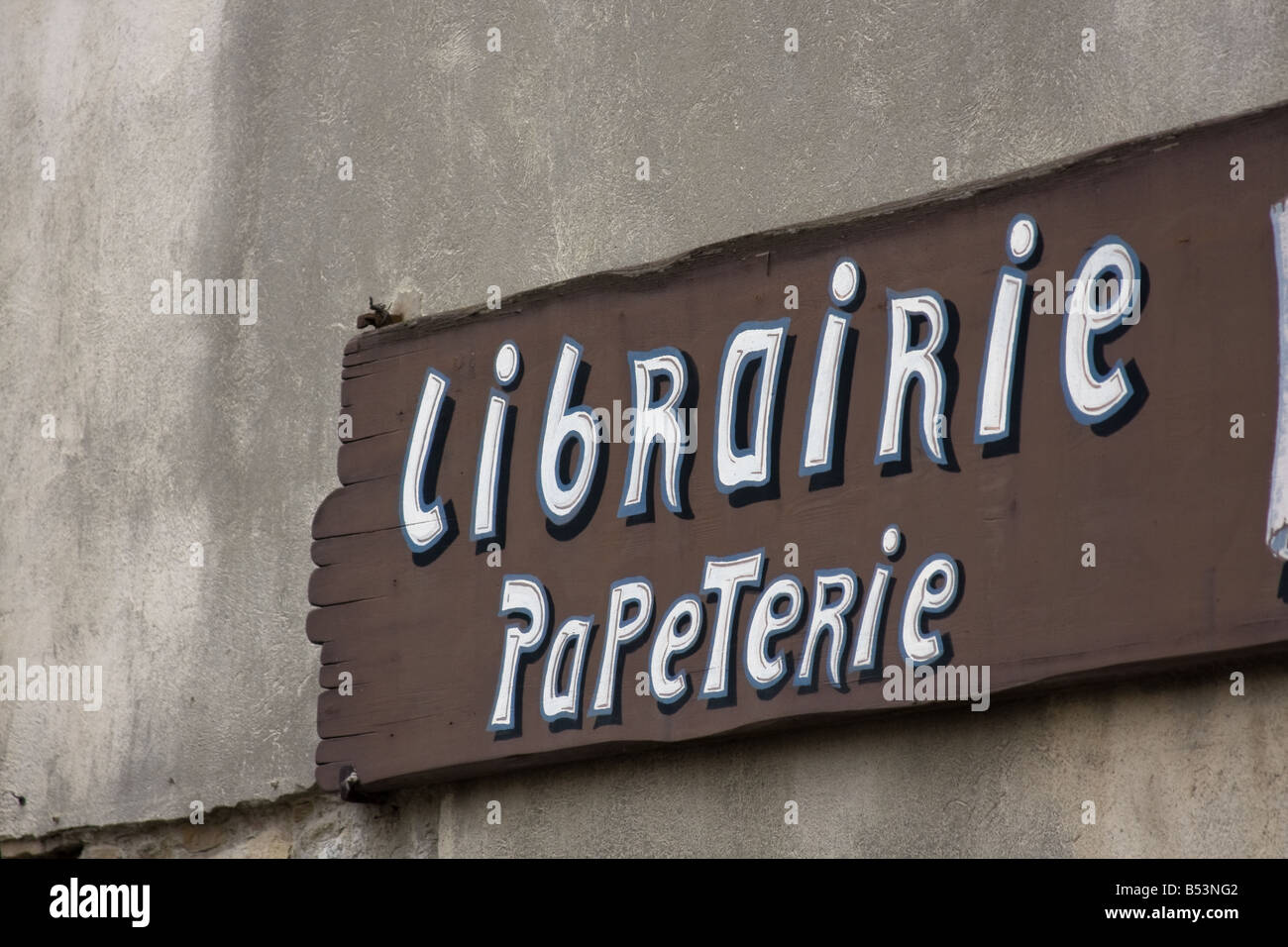 Librairie / Papeterie, libreria Cartoleria - Eauze, Gers Francia meridionale Midi-pirenei Foto Stock