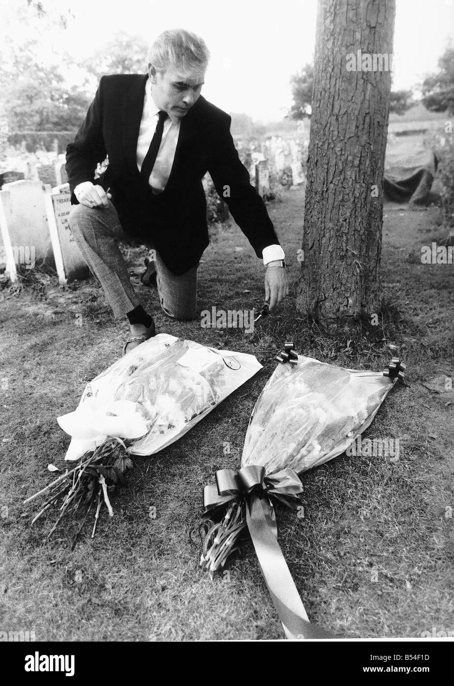 Massa assassino Michael Ryan è stata prevista per il resto di venti miglia di distanza dalla tragica stragi a Hungerford in un servizio che sette Foto Stock