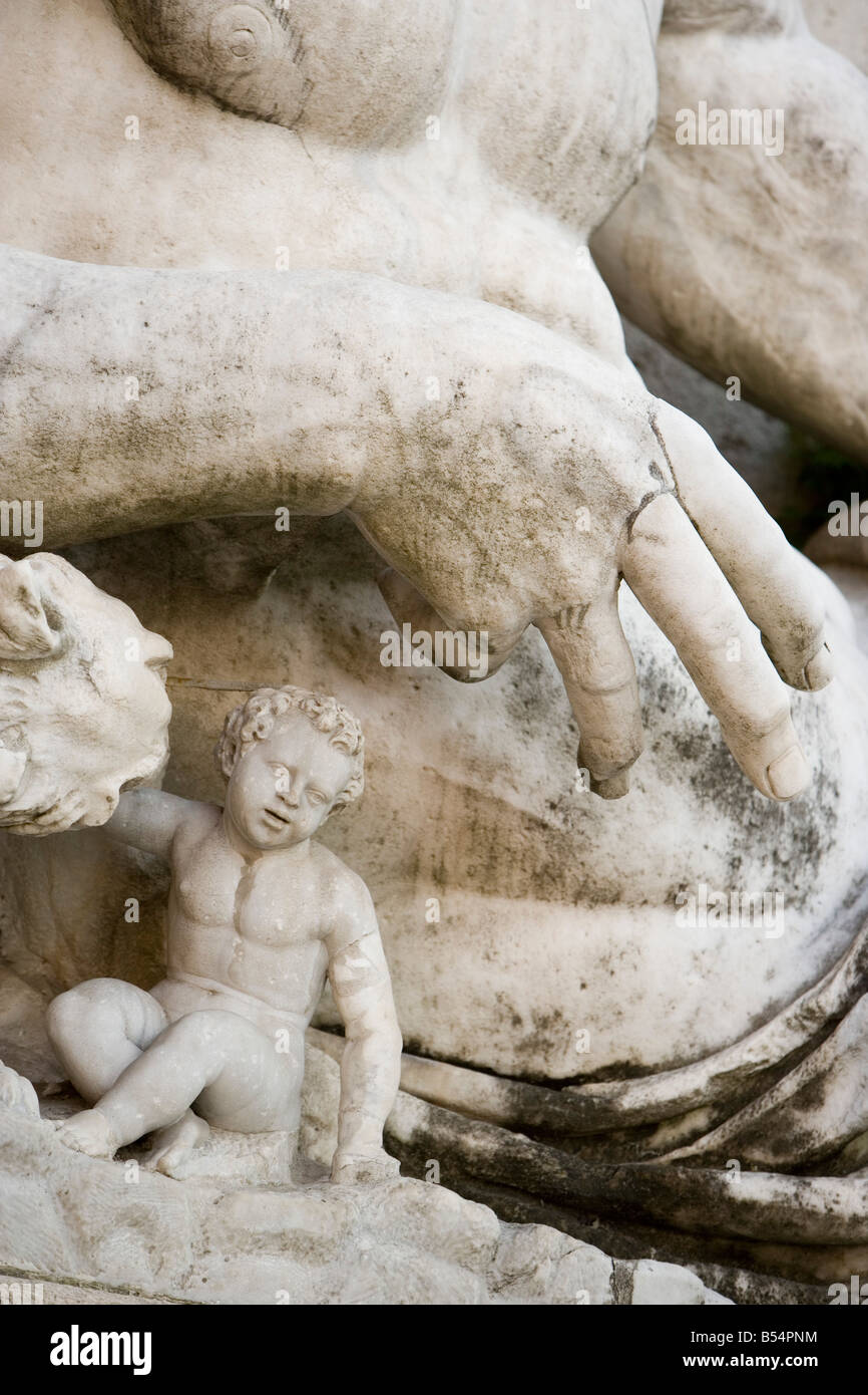 Statua Roma Italia Foto Stock