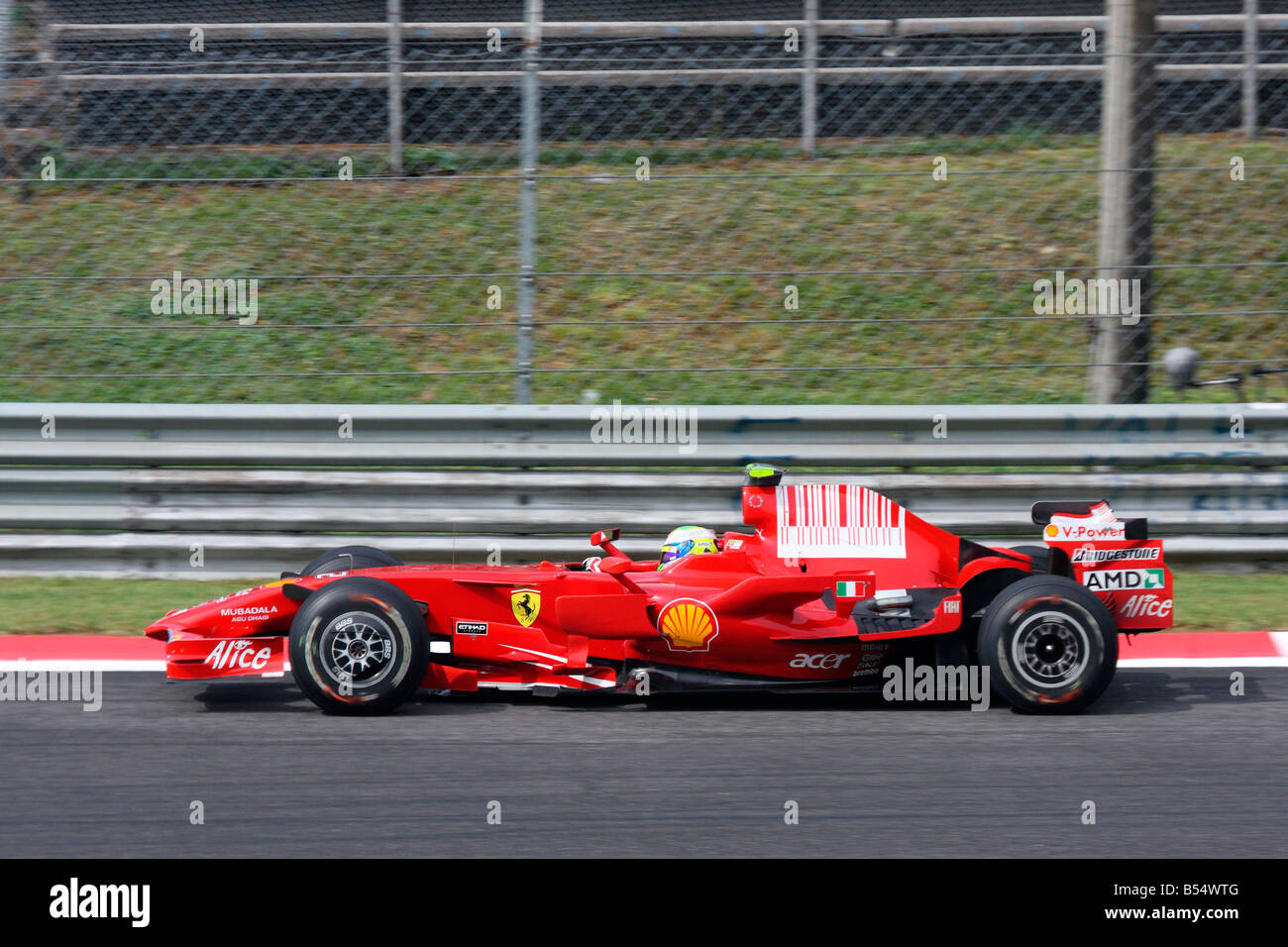 Felipe Massa (BRA), il Gran Premio di Monza 2008 Foto Stock