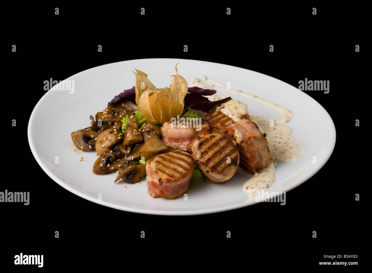 Carne cotta Foto Stock