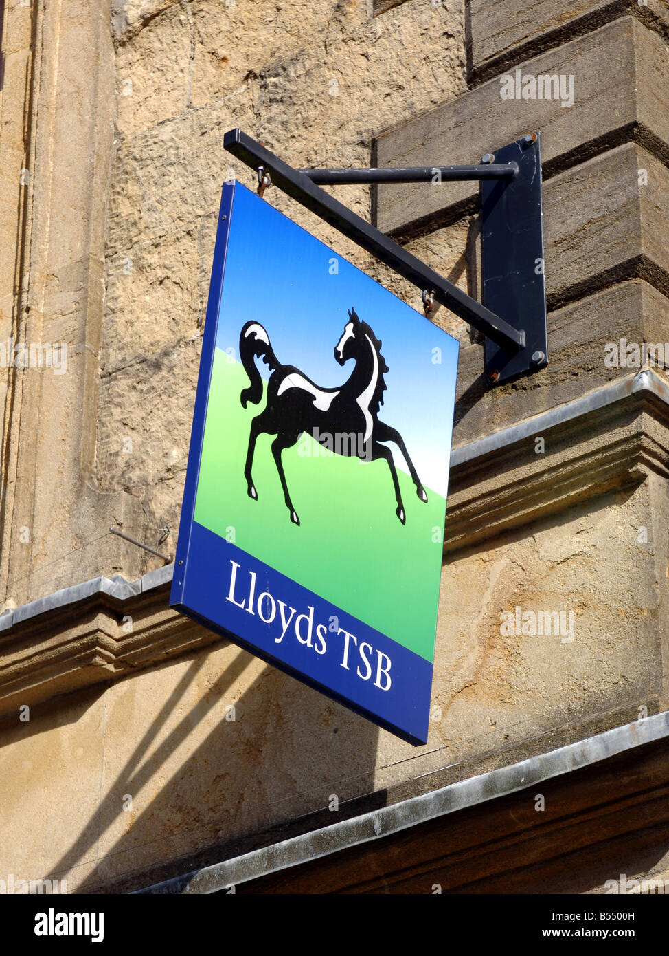 Banca Britannica Lloyds TSB segno Foto Stock