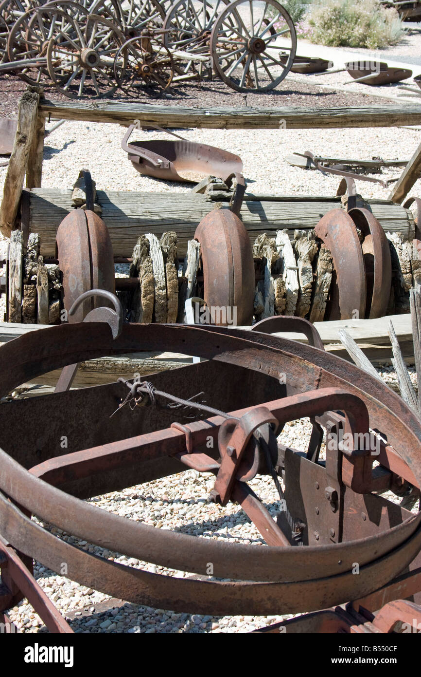 Missione di ferro stato Parco Museo in Cedar City Utah Museum Foto Stock