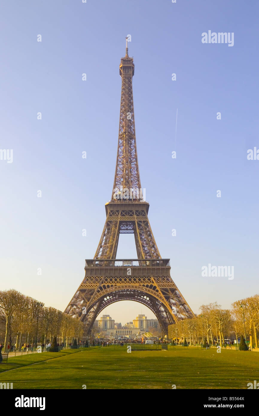 Torre Eiffel Parigi Foto Stock