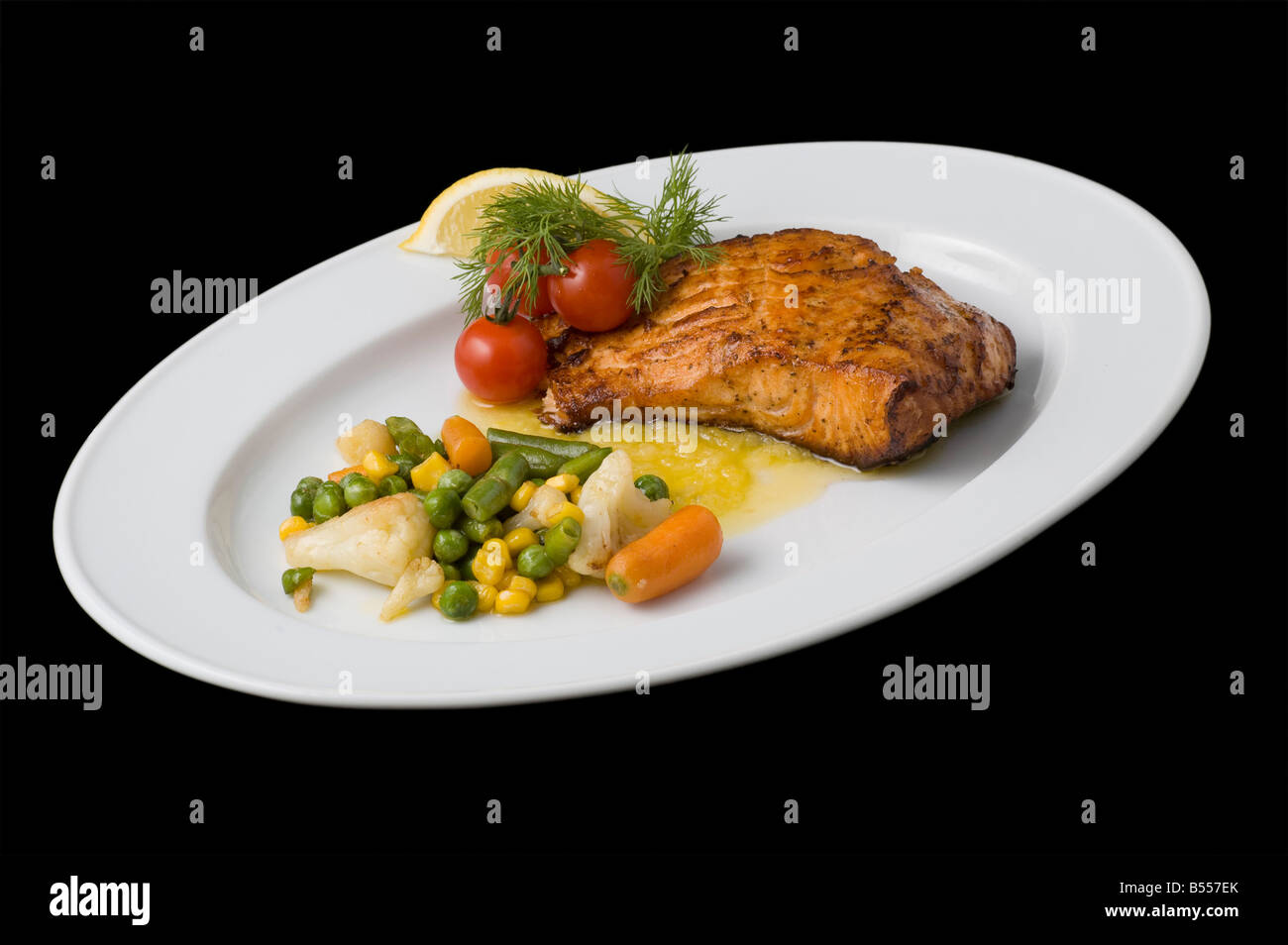 Pesce cotto Foto Stock