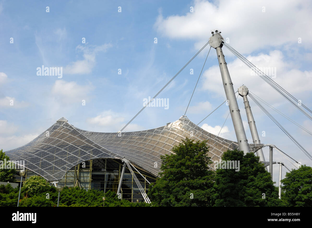 Olympiapark, Monaco, Monaco di Baviera, Germania Foto Stock