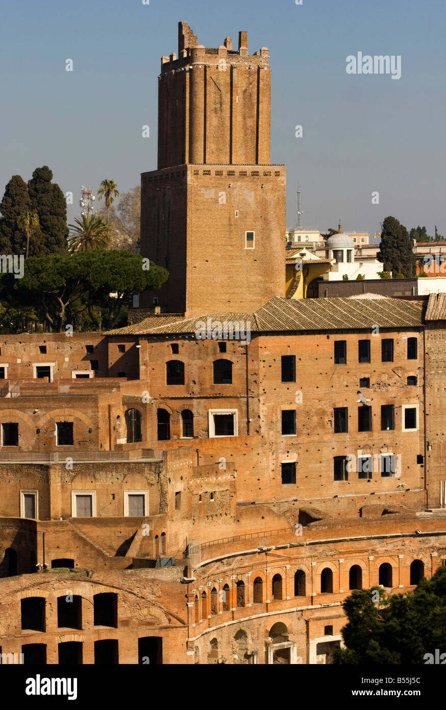 MERCATI DI TRAIANO Foto Stock