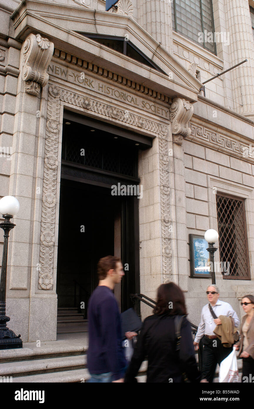 La Historical Society di New York in New York Richard B Levine Foto Stock