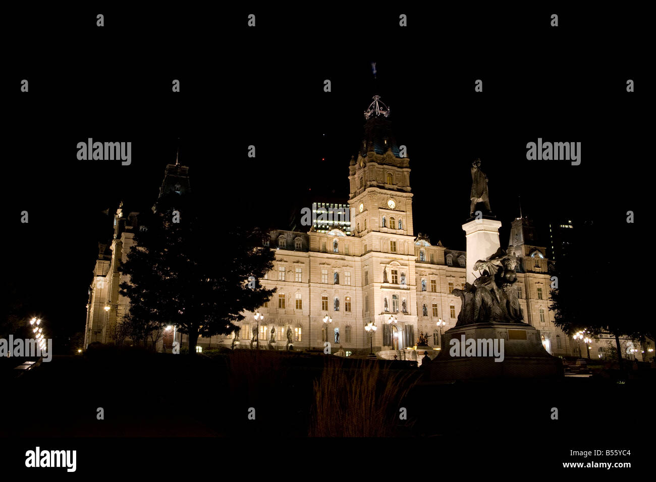 Quebec edificio del Parlamento Assemblee Nationale Québec City Québec Canada Foto Stock