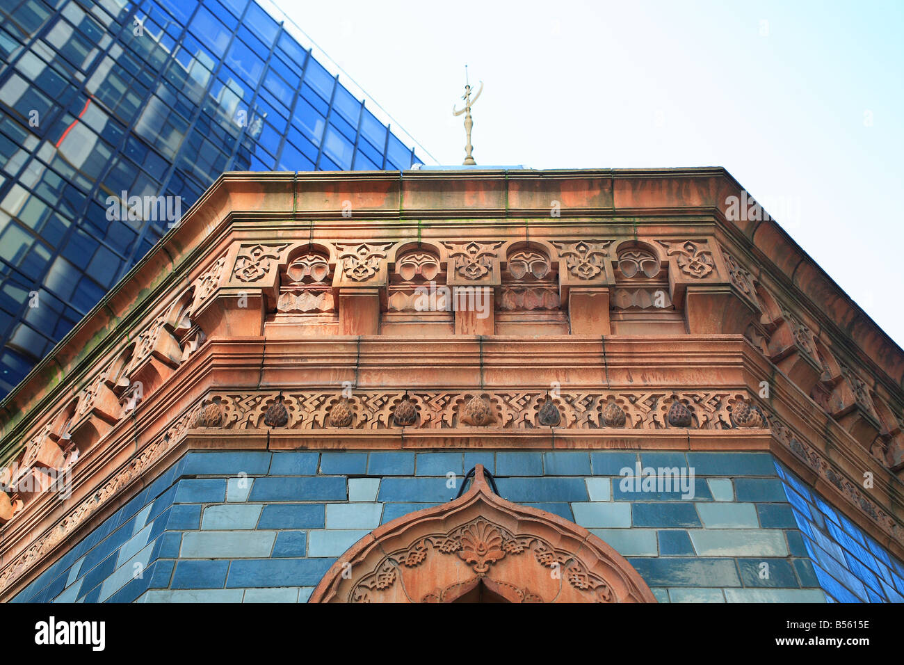 Bagno Turco Old Broad Street City of London Inghilterra England Foto Stock