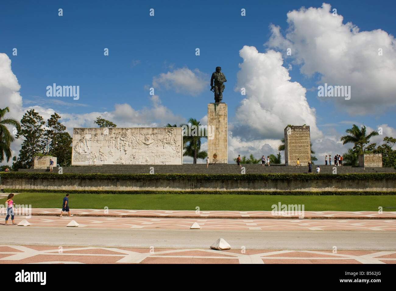 Vista del monumento a Che Guevara Foto Stock